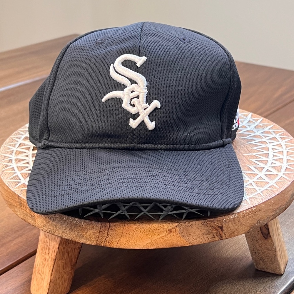 MLB Chicago White Sox Raised Replica Mesh Baseball Hap Cap Style 350 YOUTH